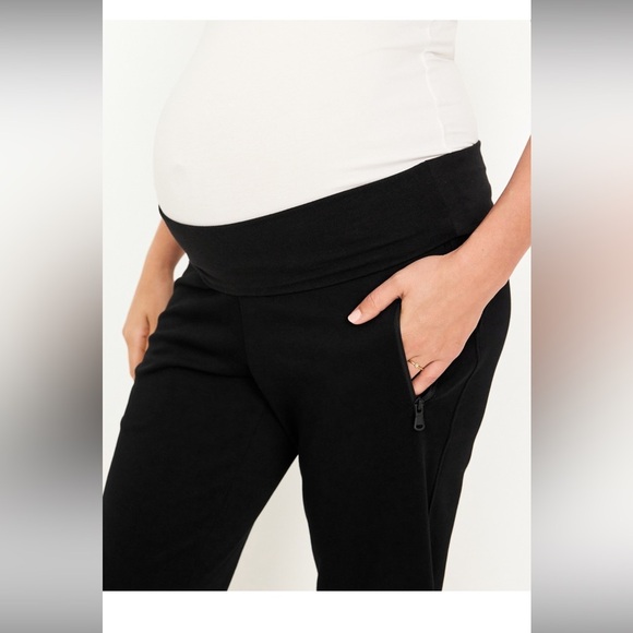 NWT Old Navy Maternity Dynamic Fleece Rollover Waist Joggers | Size XXL - Picture 4 of 10
